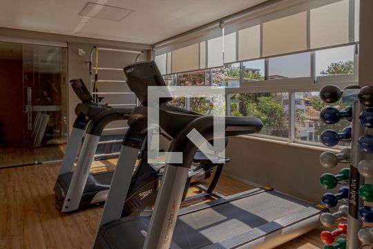 Área comum - Academia de apartamento à venda com 2 quartos, 63m² em São Lucas, Belo Horizonte