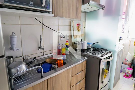 Cozinha e Área de Serviço de apartamento à venda com 3 quartos, 69m² em São João Clímaco, São Paulo