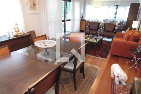 Sala de apartamento à venda com 3 quartos, 170m² em Vila Andrade, São Paulo