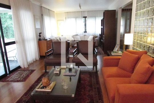 Sala de apartamento à venda com 3 quartos, 170m² em Vila Andrade, São Paulo