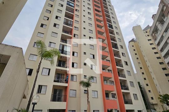 Fachada do bloco de apartamento para alugar com 2 quartos, 47m² em Jardim Ampliacao, São Paulo
