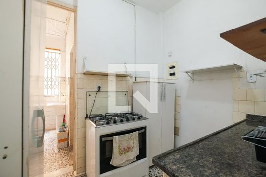 Cozinha de apartamento à venda com 2 quartos, 84m² em Tijuca, Rio de Janeiro