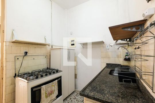 Cozinha de apartamento à venda com 2 quartos, 84m² em Tijuca, Rio de Janeiro
