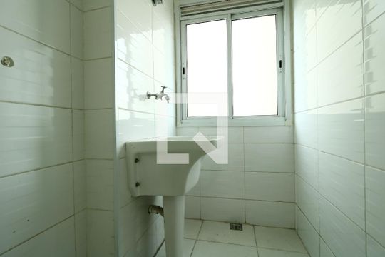Área de Serviço de apartamento para alugar com 2 quartos, 60m² em Vila Pires, Santo André