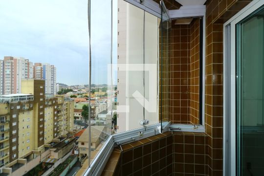 Sacada da Sala de apartamento para alugar com 2 quartos, 60m² em Vila Pires, Santo André
