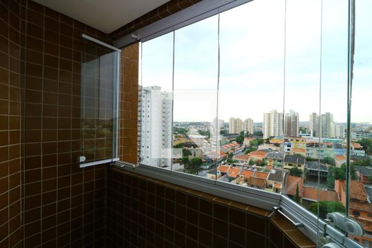 Sacada da Sala de apartamento para alugar com 2 quartos, 60m² em Vila Pires, Santo André
