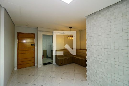 Sala de apartamento para alugar com 2 quartos, 60m² em Vila Pires, Santo André