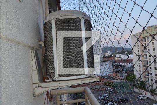 Varanda da Sala de apartamento para alugar com 2 quartos, 49m² em Campinho, Rio de Janeiro