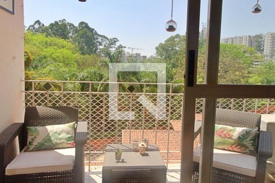 Varanda da Sala de apartamento para alugar com 3 quartos, 96m² em Jardim Ampliacao, São Paulo