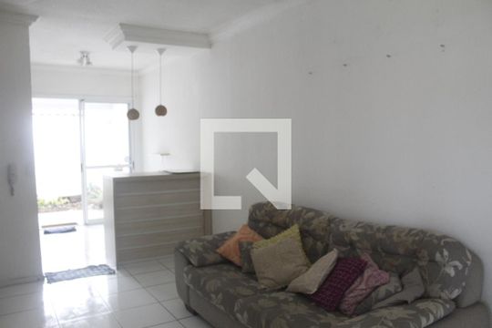 Sala de casa de condomínio para alugar com 2 quartos, 51m² em Terra Nova, Viamão