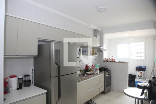Cozinha de apartamento para alugar com 2 quartos, 97m² em Ocian, Praia Grande