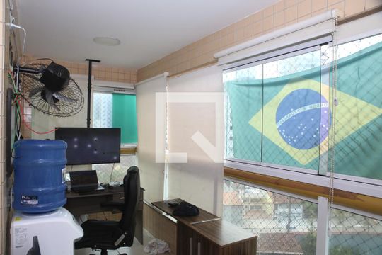 Varanda gourmet de apartamento para alugar com 2 quartos, 97m² em Ocian, Praia Grande