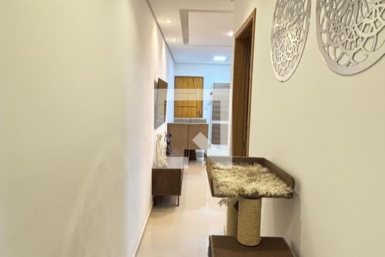 Corredor de apartamento à venda com 2 quartos, 82m² em Vila Principe de Gales, Santo André