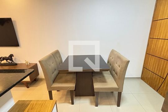 Sala - Sala de Jantar de apartamento à venda com 2 quartos, 82m² em Vila Principe de Gales, Santo André