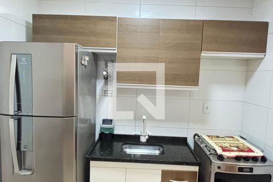 Cozinha de apartamento à venda com 2 quartos, 82m² em Vila Principe de Gales, Santo André