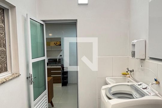 Área de Serviço de apartamento à venda com 2 quartos, 82m² em Vila Principe de Gales, Santo André
