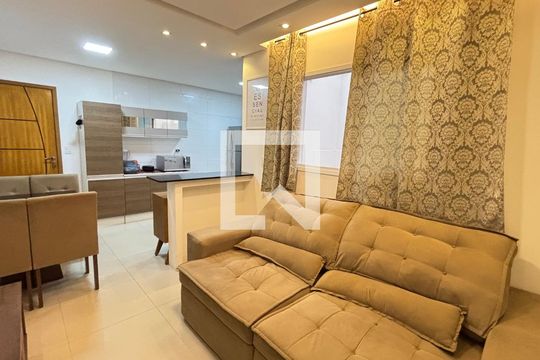 Sala - Sala de Jantar de apartamento à venda com 2 quartos, 82m² em Vila Principe de Gales, Santo André