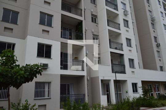 Fachada do bloco de apartamento à venda com 2 quartos, 52m² em Freguesia (jacarepaguá), Rio de Janeiro