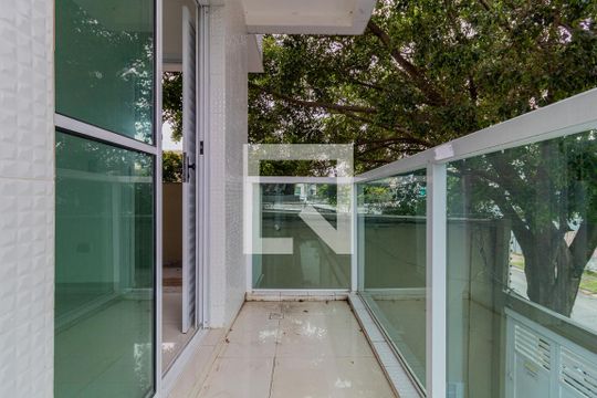 Varanda da Sala de apartamento para alugar com 1 quarto, 30m² em Instituto de Previdência, São Paulo