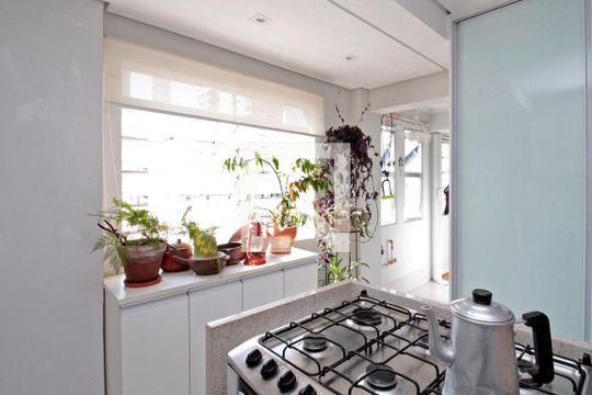 Cozinha de apartamento para alugar com 3 quartos, 150m² em Santa Cecília, São Paulo