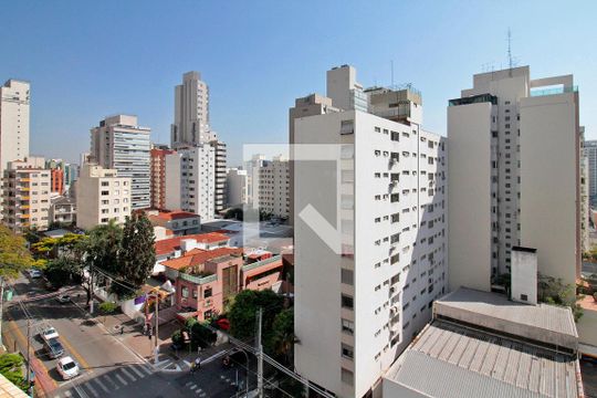 Vista de apartamento para alugar com 3 quartos, 150m² em Santa Cecília, São Paulo