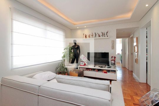 Sala de apartamento para alugar com 3 quartos, 150m² em Santa Cecília, São Paulo