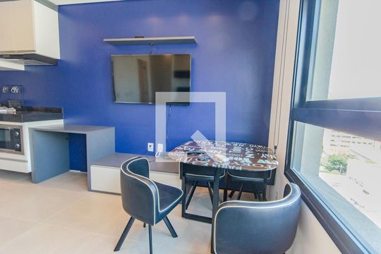 Sala/Quarto de apartamento à venda com 1 quarto, 26m² em Vila Mariana, São Paulo