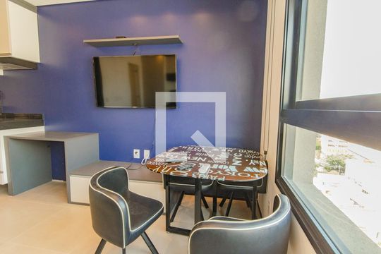 Sala de apartamento à venda com 1 quarto, 26m² em Vila Mariana, São Paulo