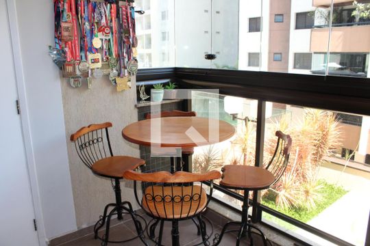 Varanda de apartamento para alugar com 3 quartos, 103m² em Perdizes, São Paulo