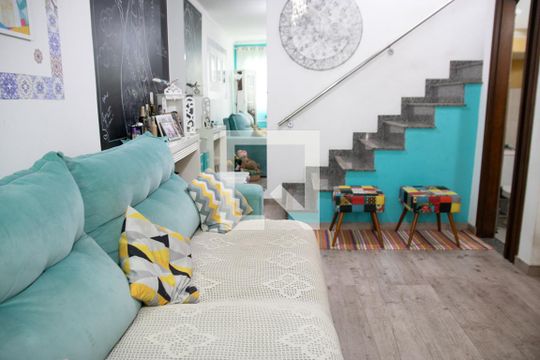 Sala de casa de condomínio à venda com 2 quartos, 74m² em Vila Nova Mazzei, São Paulo