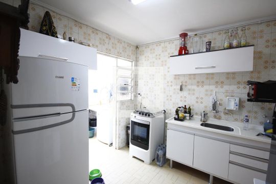 Cozinha de apartamento à venda com 1 quarto, 49m² em Ipiranga, São Paulo