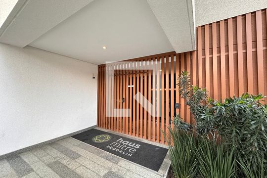 Fachada de kitnet/studio à venda com 1 quarto, 27m² em Jardim das Acacias, São Paulo
