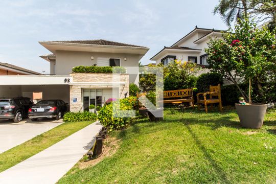 Garagem de casa de condomínio à venda com 4 quartos, 530m² em Alphaville, Santana de Parnaíba