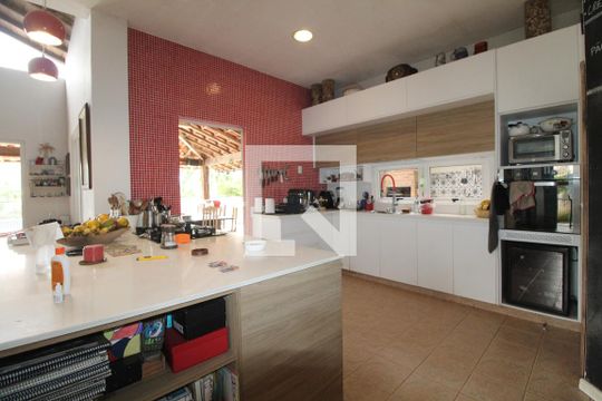 Cozinha  de casa de condomínio à venda com 4 quartos, 500m² em Anil, Rio de Janeiro
