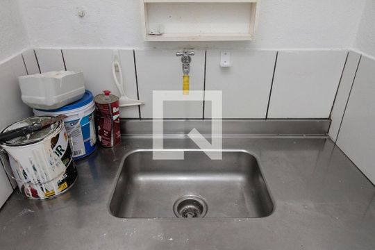 Cozinha de kitnet/studio para alugar com 1 quarto, 25m² em Campos Elíseos, São Paulo