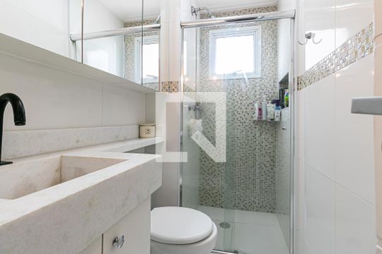 Banheiro de apartamento à venda com 2 quartos, 45m² em Maranhão, São Paulo