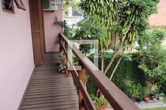 sacada Quarto 01 de casa à venda com 2 quartos, 113m² em Pinheiro, São Leopoldo