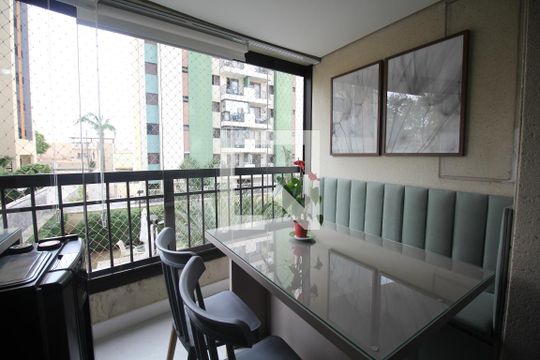 Varanda da Sala de apartamento à venda com 3 quartos, 79m² em Vila Mariana, São Paulo