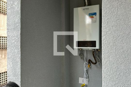 Varanda da Sala de casa de condomínio para alugar com 1 quarto, 18m² em Vila Izabel, Curitiba