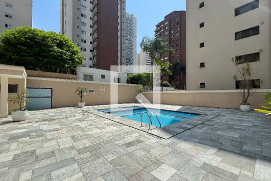 Área comum de apartamento para alugar com 2 quartos, 66m² em Moema, São Paulo
