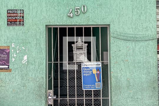 Fachada de apartamento à venda com 1 quarto, 44m² em Vila Tibiriçá, Santo André