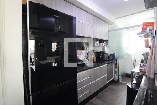 Cozinha de apartamento à venda com 3 quartos, 70m² em Cidade Ademar, São Paulo