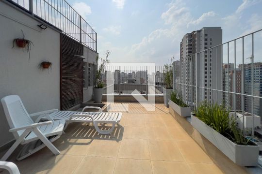 Churrasqueira de apartamento para alugar com 1 quarto, 45m² em Moema, São Paulo