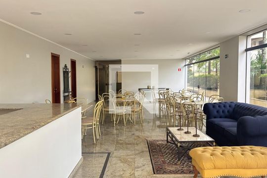Salão de Festas de apartamento à venda com 4 quartos, 250m² em Vila Bastos, Santo André