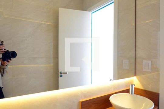 Lavabo de casa de condomínio à venda com 3 quartos, 153m² em Aberta dos Morros, Porto Alegre