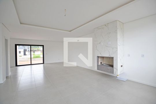 Sala/Cozinha de casa de condomínio à venda com 3 quartos, 153m² em Aberta dos Morros, Porto Alegre