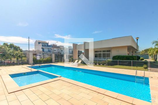 Área comum - Piscina de casa de condomínio à venda com 3 quartos, 153m² em Aberta dos Morros, Porto Alegre