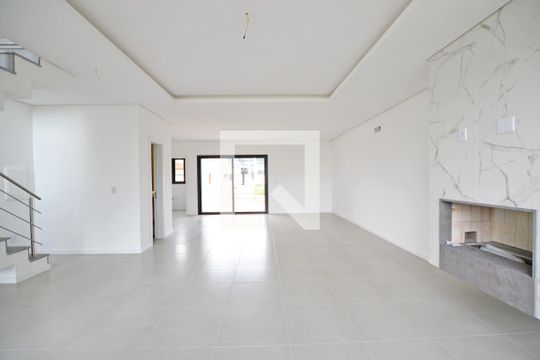 Sala/Cozinha de casa de condomínio à venda com 3 quartos, 153m² em Aberta dos Morros, Porto Alegre