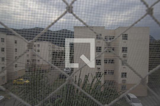 Vista da Sala de apartamento à venda com 2 quartos, 44m² em Vargem Pequena, Rio de Janeiro