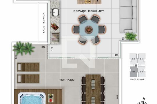 Apartamento à venda com 3 quartos, 150m² em Cidade Nova, Belo Horizonte